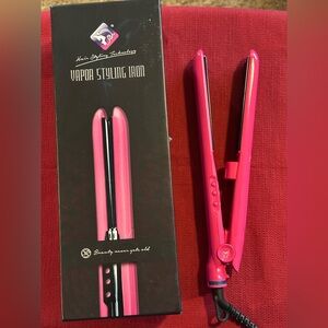 Hair Styling Technology Pink Vapor Styling Iron